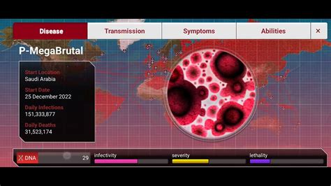 plague inc parasite mega brutal